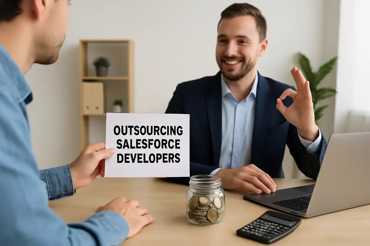 How much does it cost to outsource Salesforce Developers